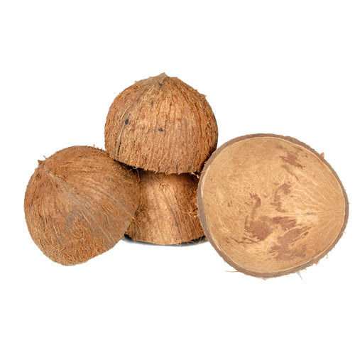 Solid Raw Brown Coconut Shell(Rich In Minerals And Vitamins)