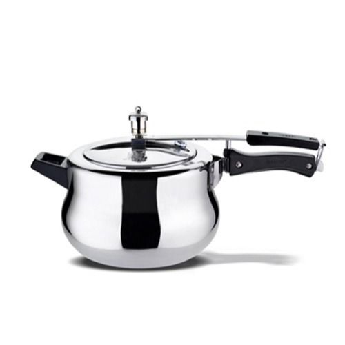 Round Ss Handi Pressure Cooker For Home 5 Litres Easy To Uses Body Thickness: 2 Millimeter (Mm)