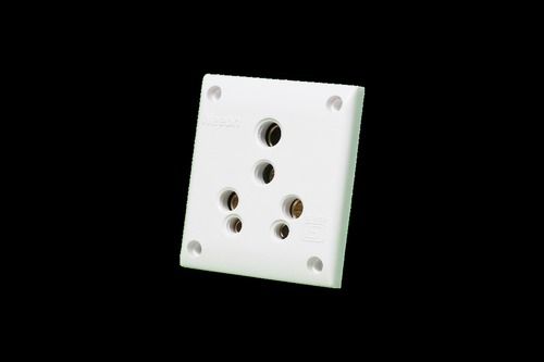 100 Percent Safe Heavy-Duty Neon Aurea 6/16A Socket, For Electric Fittings Application: Industrial