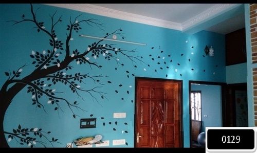 Decals Design Lovely Autumn Tree For Wall Painting And Home Wall Decoration