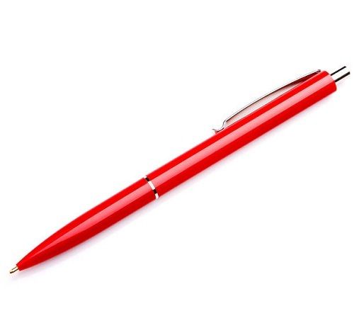 Easy To Use Fine Grip Red Plastic Ball Pen For Smooth Writing Size: Small