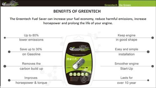 Environment Friendly Greentech Fuel Saver G10A, Fuel type: Petrol / Gasoline Engine