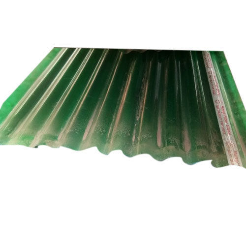 Rectangular Green Fiberglass Roofing Sheet(Durable And Long Lasting Material)