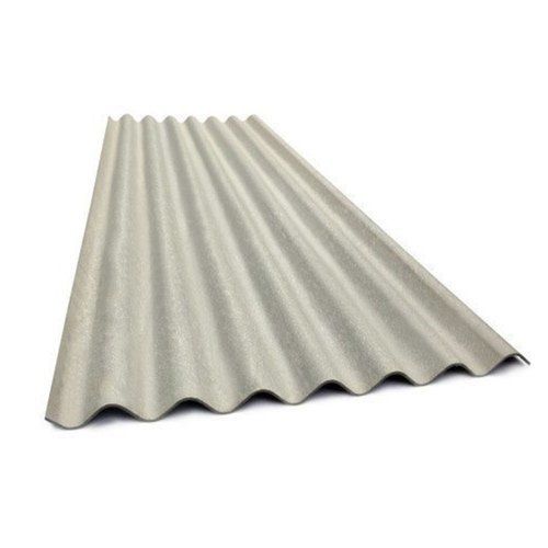 Grey Rectangular Cement Roofing Sheet(Waterproof And Moisture Free Finish)