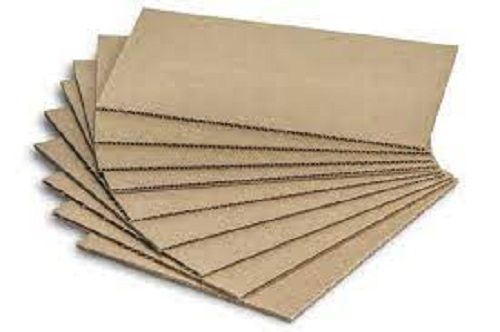 Industrial Use Brown Plain Corrugated Cardboard Sheet for Packaging