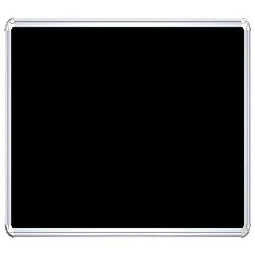 Lightweight Aluminum Frame Melamine Writing Surface Laminated Sheet Black Board Dimensions: 12