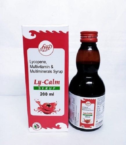 Lycopene, Multivitamin And Multimineral Syrup, 200Ml  Organic Medicine