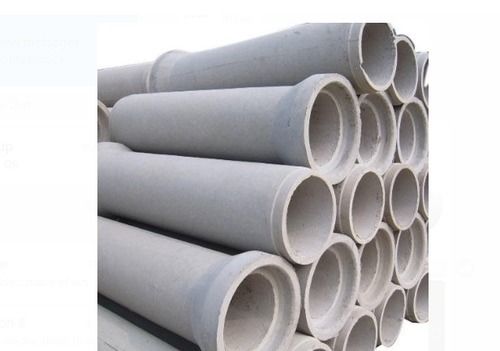 Rcc Hume Pipes Round Shape Diameter 15 Inch Length 12 Feet Crack Resistance Grey  Thickness: 20 Millimeter (Mm)