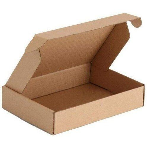 Rectangle Plain Brown Carboard 3ply Carton Box 