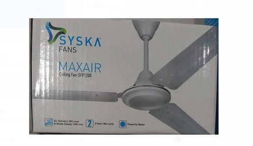 Syska Ceiling Fan Operating Voltage