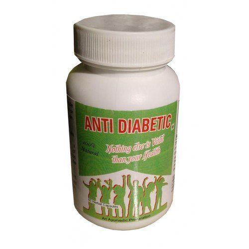 100% Natural Anti Diabetic Capsules 500 Mg