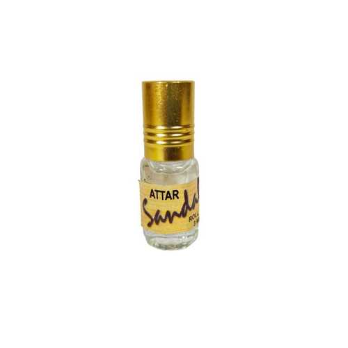 Good Quality Sandal Attar Natural Fragrance And Delightful Alcohol Free, 10ml