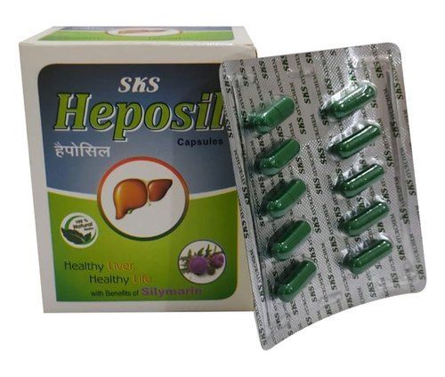 Heposil Ayurvedic Capsule, Healthy Liver Healthy Life With Benefits Of Sifymarin