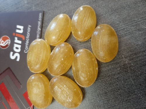 Tasty Oval Shape Yellow Candy With Lemon Flavor Sour And Delicious Sweet For Kids 