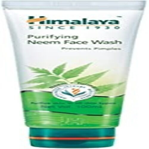 100% Natural And Herbal Himalaya Purifying Neem Face Wash Gel For Acne Color Code: Green