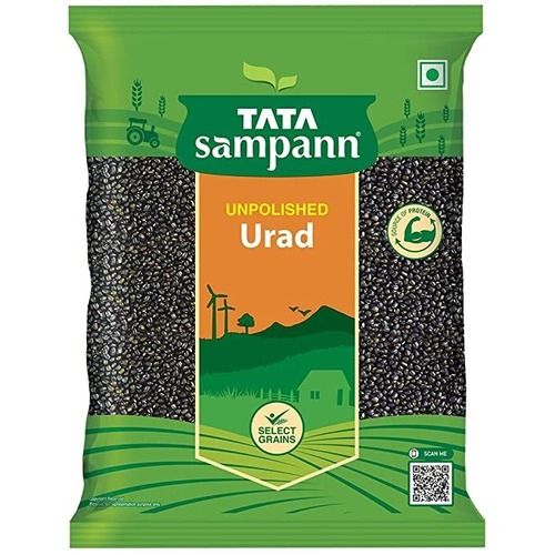 100 Percent Original And Fresh Quality Tata Sampann Unpolished Urad Kali Dal, 1kg