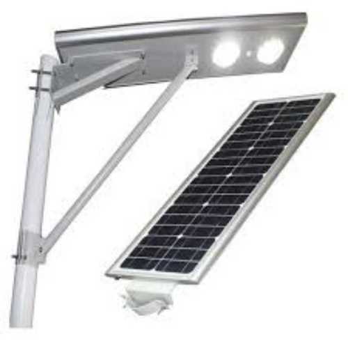 Silver 20W Solar Led Street Light, All In One (10W, 15W, 20W, 30W, 42W, 48W & 60W)