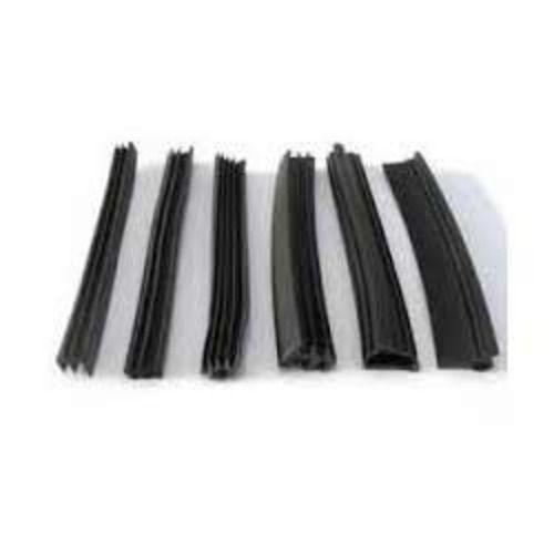 Rectangle 5 Mm Thick Black Rubber Door And Window Seal Strip For Home Or Office Uses