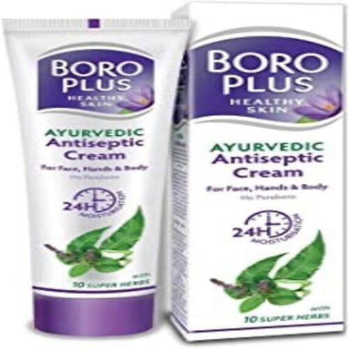 Boro Plus Healthy Skin Antiseptic Cream Tube, 120Ml Pack Color Code: White