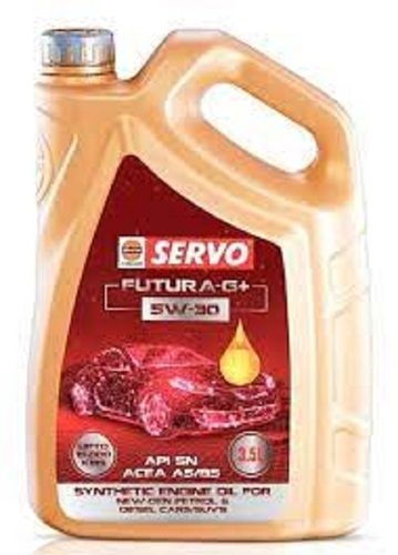 Easy To Use Easy To Apply Servo Futura G+ Synthetic Engine Oil (5W-30) Ash %: 1%