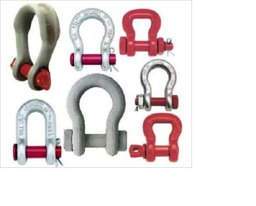 Metal Forging Crosby D Shape Shackles For Lifting Heavy Materials