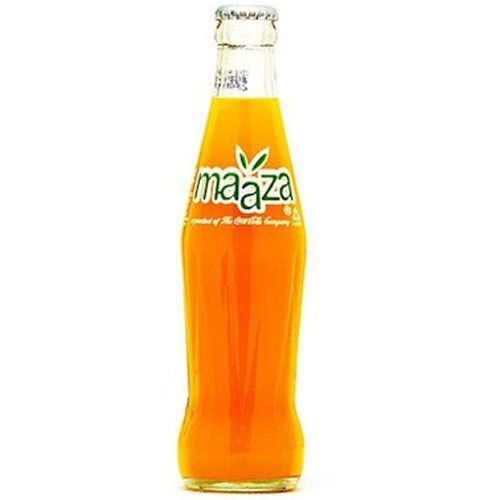 Fresh And Yummy Soft Drink Maaza Cold Drinks Give You Boost, Yellow Color