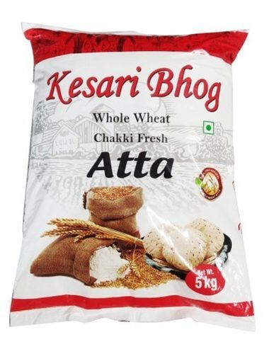 White  A Fresh & Quality Based 5 Kg Kesari Bhog Chakki Atta, 