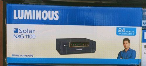 Black Luminous Solar Inverter Nxg 1100 Ups Eco And Ups Mode 