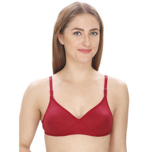 Good Quality And Comfortable Black Plain Unlined Cotton Sports Bra