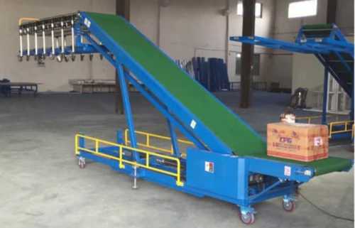 Metal Mild Steel And Rubber Vertical Material Handling Conveyor System, 10-20 Feet