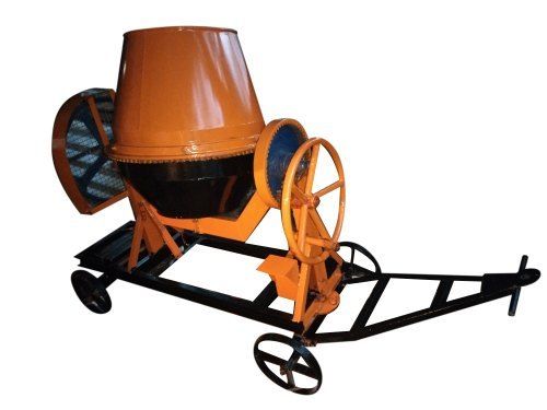 Mild Steel Body Frame Semi Automatic Concrete Mixer Machine