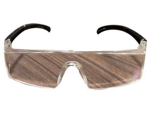 Curve Plain Transparent Plastic Industrial Safety Glasses Protection From Harmful And Hazardous Particles