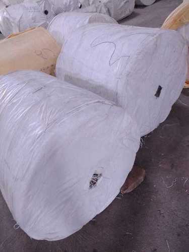 Plain White Pp Woven Fabric Rolls For Packaging(Waterproof)