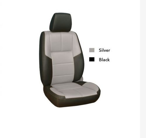 Gray and black seat shop covers