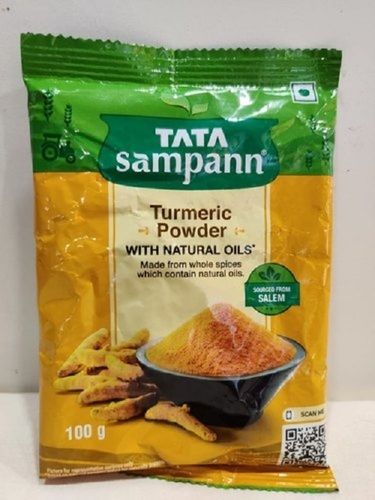 Yellow Tata Sampann Turmeric Powder For Domestic Purpose, 500g