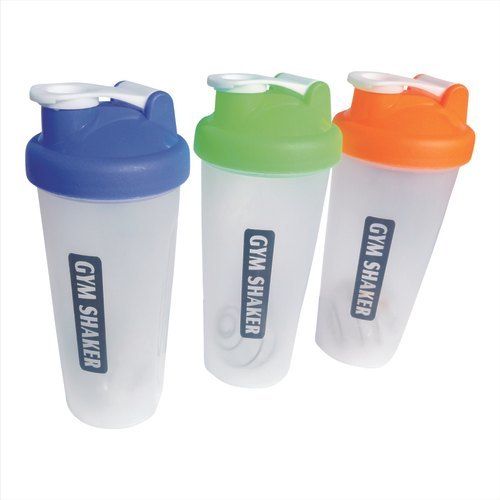 300 Ml Flip Top Cap Grip Shaker Water Bottle For Gym Use