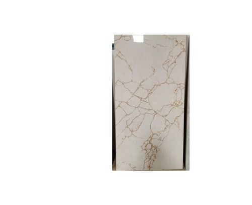 White 8Mm Polished And Gloss Ceramic Floor Tiles, Medium Size