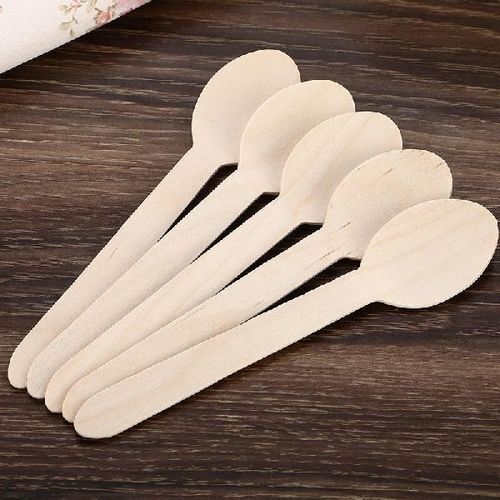 95x28mm Plain Wooden Ice Cream Spoon