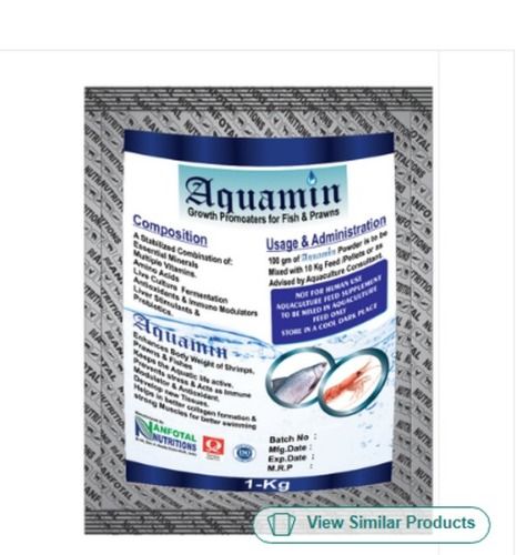 Aquamin Mineral Mixture Aquaculture Packaging Type, 1kg Highly Sophisticated Mineral