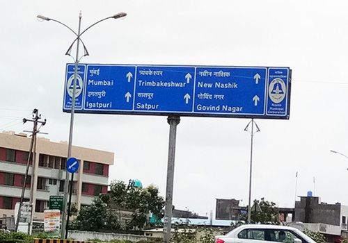 Butterfly Overhead Gantry Sign Board For High Traffic Roads, Highway