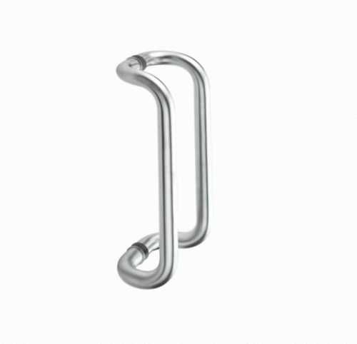 Modular Stainless Steel Round Pipe Glass Door Pull Handles