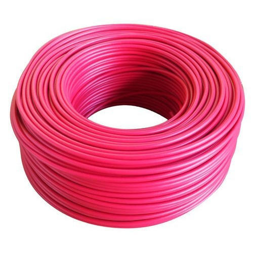 Pink And 5 Sq Mm Polycab House Wire For Electrical Fitting