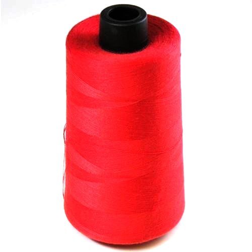 मुलायम, ड्रेपी कपड़ों और टिकाऊ के साथ लाल रंग का पॉलिएस्टर डाईड यार्न रोल उपयोग: बुनाई
