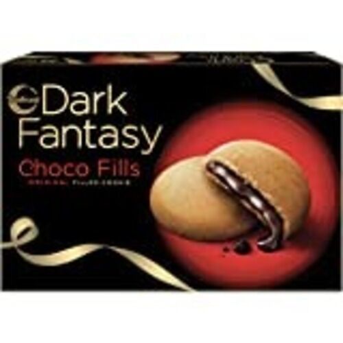 Rich Taste Sunfeast Dark Fantasy Choco Fills Cookies For All Age Groups Packaging: Box