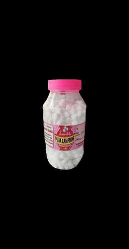 दवा और पूजा के लिए गोल आकार का सफेद कपूर (मजबूत खुशबू)