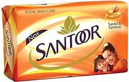 Sandalwood And Turmeric Of Natural Goodness Santoor Soap
