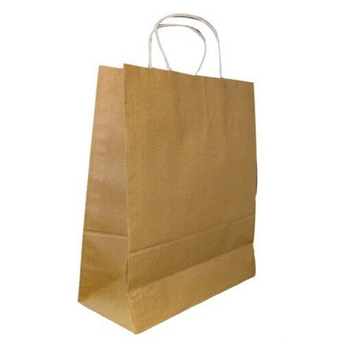  ब्राउन क्राफ्ट शॉपिंग पेपर कैरी बैग 10 किग्रा 