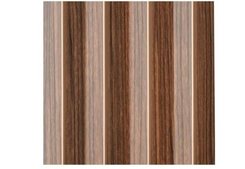 Wall Frame Materials Brown Wooden Rectangular Interlocking Panels With 8 Feet Length