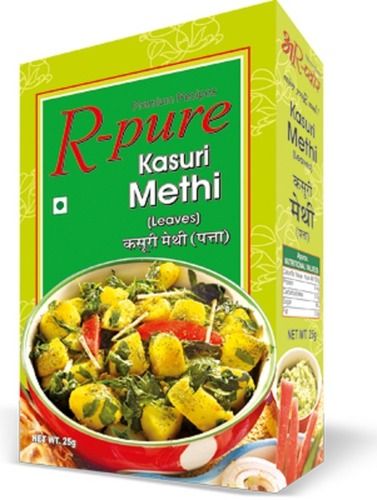 Fresh Good Quality And Natural Kasuri Methi 25 Gram With All Nutrients And Taste