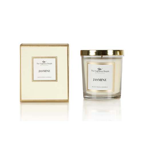 White Luxury Scented Jasmine Flavour Oil Candle For Religious Uses And 5 Hours Burning